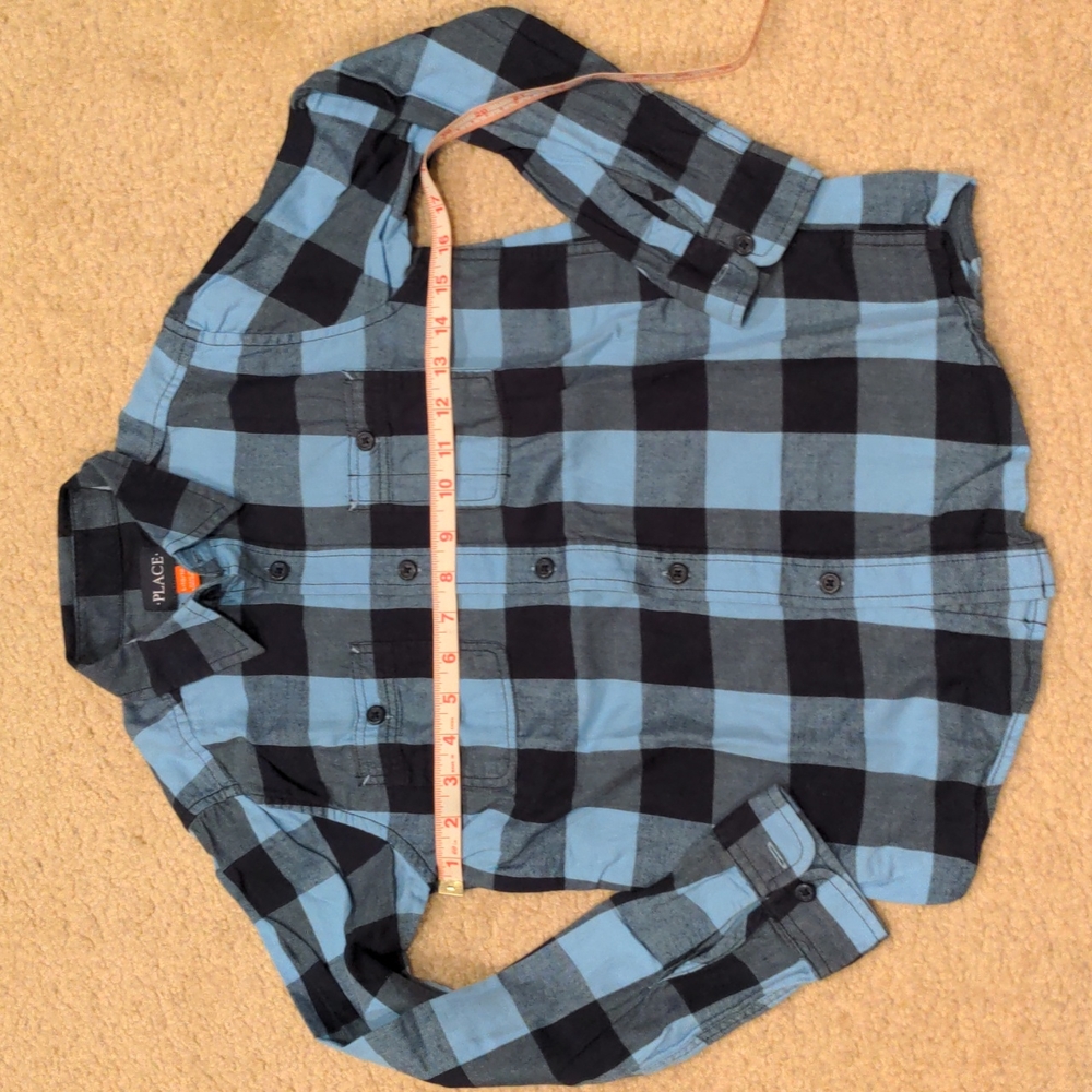 PLACE long sleeves button down shirt